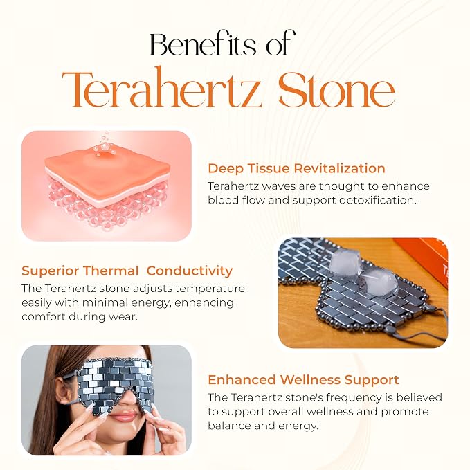 TeraRX® Terahertz Eye Mask – 100% Authentic Terahertz Stone Eye Mask - Image 3