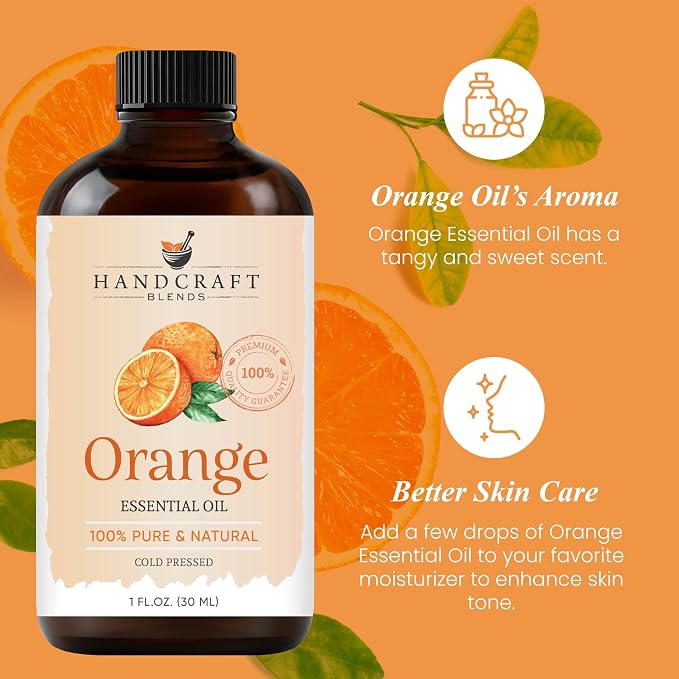 Handcraft Blends Orange Essential Oil – 1 Fl Oz – 100% Pure and Natural – - Image 4