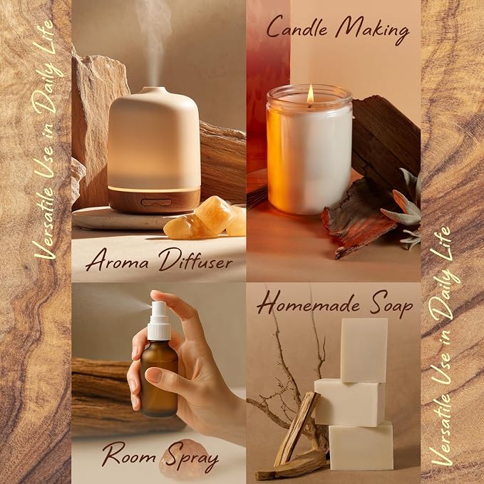 ARVIDSSON Woody Essential Oils Set, Wood Fragrance Oils Gift Set, 12 x 10ml - Image 6
