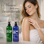 Tea Tree Body Wash with Mint & Shower Gel with Vitamin E - Image 9
