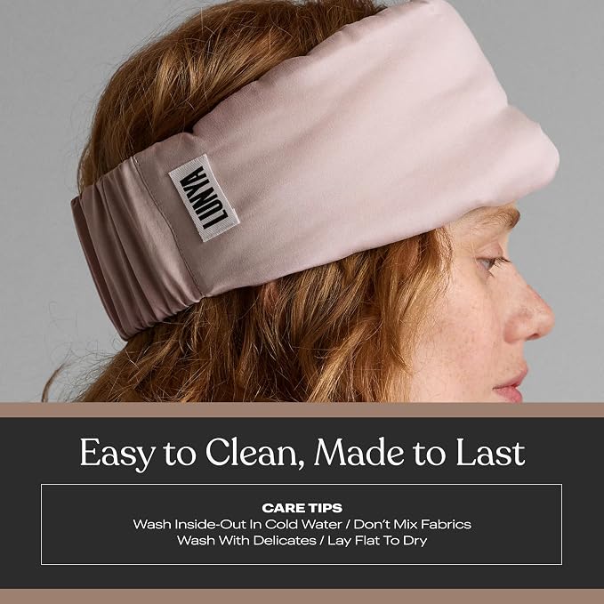 Lunya Washable Silk Sleeping Mask - Image 9