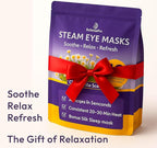 Steam Eye Mask - 16 Pack Chamomile Self-Heating Warm Compress - Image 9