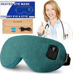 FACEMOON Heated Eye Mask for Dry Eyes: Electric Warm Compress for Blepharitis by FACEMOON
