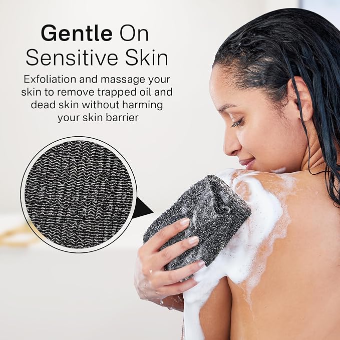 Yiclick 3 PCS Exfoliating Washcloth Towels - Image 4