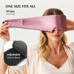 YFONG 100% Mulberry Silk Sleep Mask, Total Blackout Silk Eye Mask - Image 5