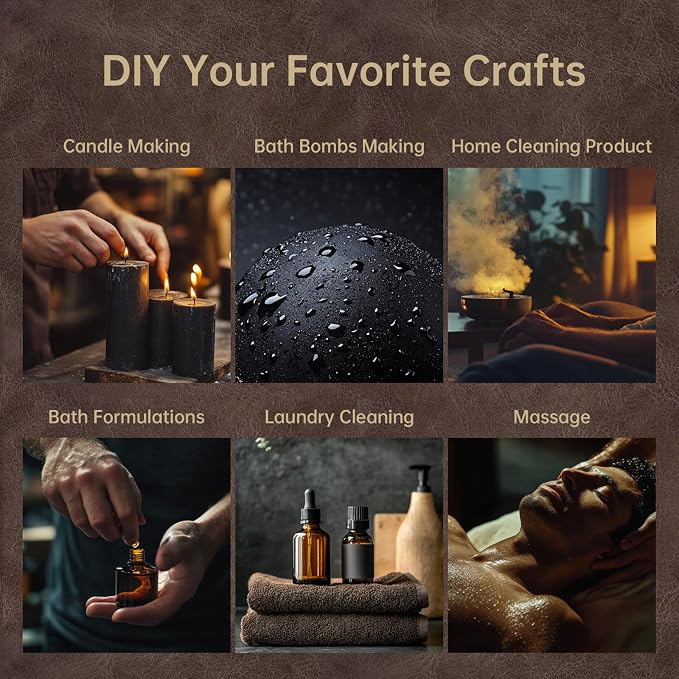 Men Essential Oils Set for Diffuser, Father's Day Gift for Men - Image 4