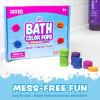 Tub Works® Bath Color Pops™ Moisturizing Kids Bath Bombs, Vibrant Water Color - Image 8