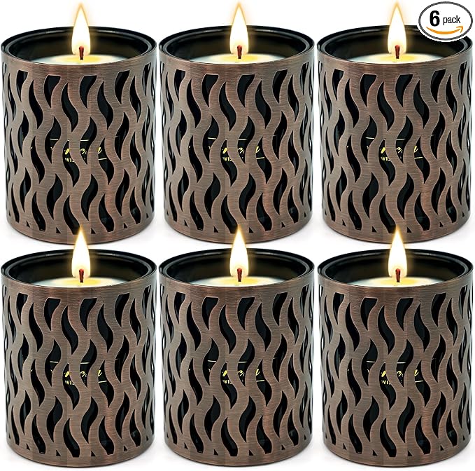 6 Pack Candles for Home Scented by Unknown