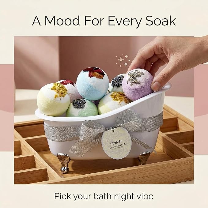 Mothers Day Gift Bath Bombs Gift Set - Image 2