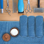 24 Pack Navy Blue Hand Towel 100% Cotton Spa Towel – 16x26 inches Highly - Image 4