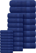 GLAMBURG Ultra Soft 24-Piece Towel Set - Image 3