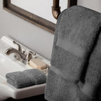 SUPERIOR Egyptian Cotton Pile 3 Piece Towel Set, Includes 1 Bath, 1 Hand - Image 6
