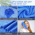 SmoothNovelty 16 Pack Microfiber Bath Towels Bulk 27'' x 60'' Oversized Beach - Image 3