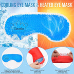 Sleep Mask w/Cooling Gel Eye Mask, Silk Eye Mask - Image 3