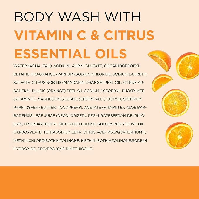 Dr Teal's Body Wash with Pure Epsom Salt, Glow & Radiance with Vitamin C & - Image 9