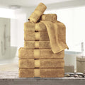 Superior Egyptian Cotton Pile 9 Piece Towel Set, Includes 3 Bath, 3 Hand by SUPERIOR