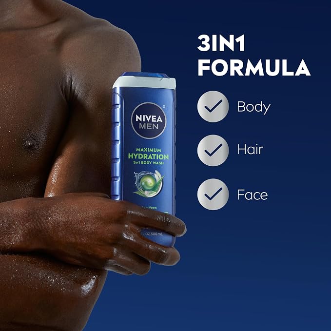 NIVEA MEN Maximum Hydration Body Wash - Image 3