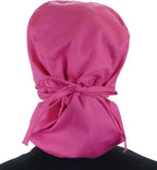 Sparkling EARTH Big Hair Ponytail Classic Surgical Style Scrub Working Cap - Image 2