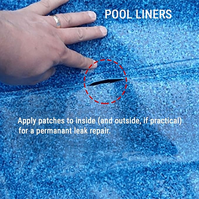 Hot Tub & Pool Leak Seal Patch Kit - Image 4