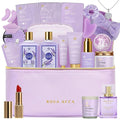 25 Pcs Mother's Day Gift, Lavender Bath & Body Gift Basket Set by RAROSAACCA