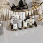 Bathroom Vanity Tray for Countertop Toiletries Perfume Makeup Soap Dispenser - Image 3