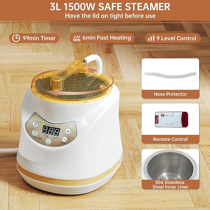 Springspa Portable Steam Sauna Box - Image 4