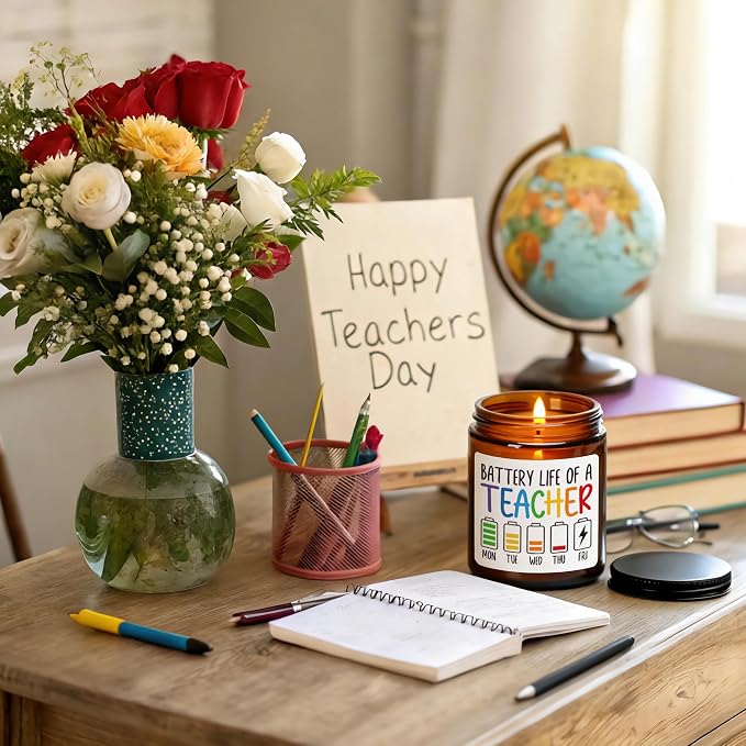 Teacher Candle Gifts for Women Men - Image 2