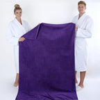 American Soft Linen 100% Cotton 600 GSM Turkish 40x80 Oversized Bath Towel Sheet - Image 5