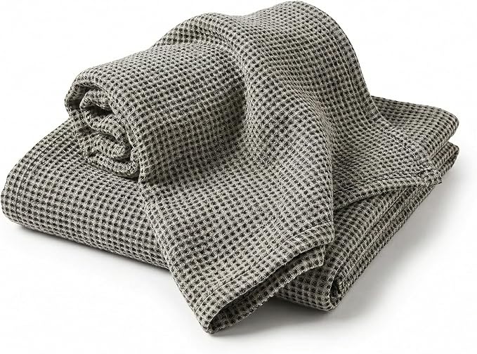 Pure Linen Small Bath Towels Set - Image 2