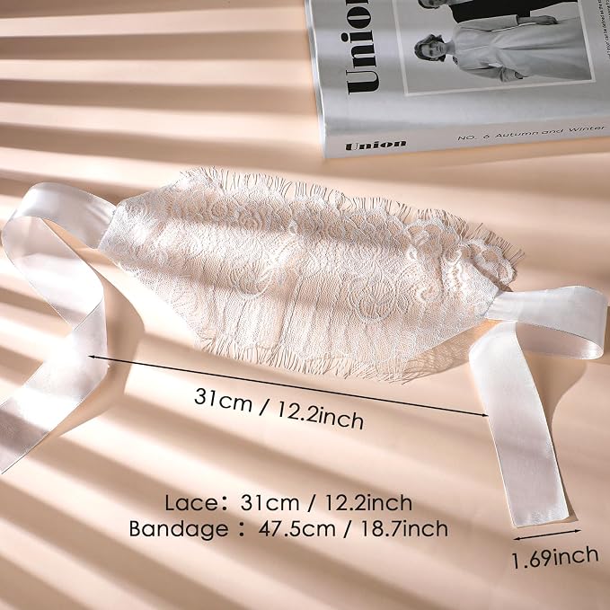 FRESHME Lace Sleep Eye Mask - Image 4