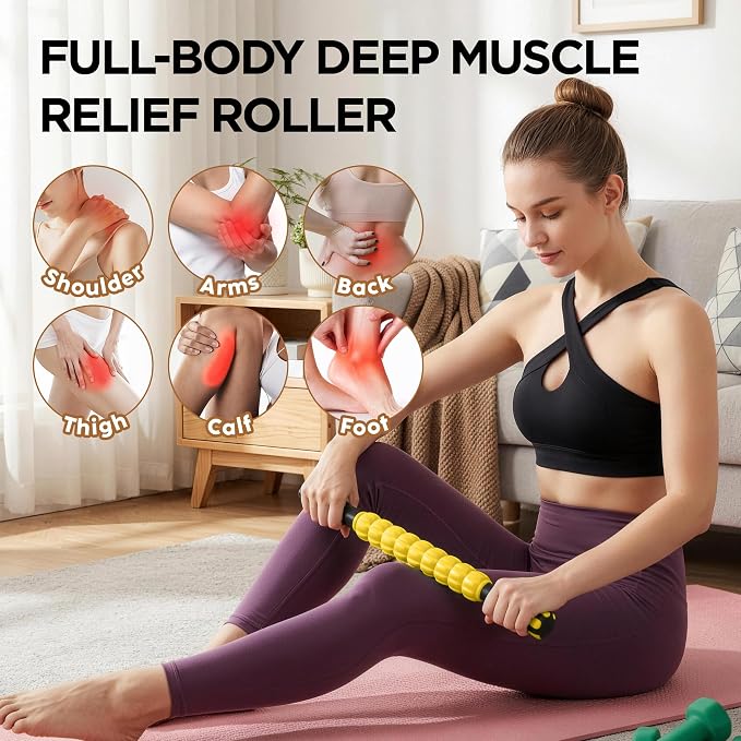 Muscle Roller & Massage Roller Stick - Image 3