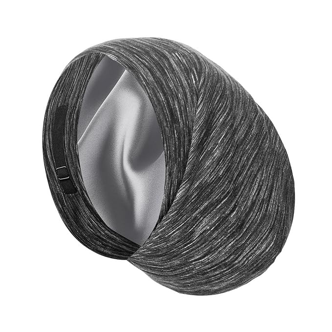 Satin Bonnet Silk Lined Sleep Cap- Adjustable Hair Cover by Blueelf