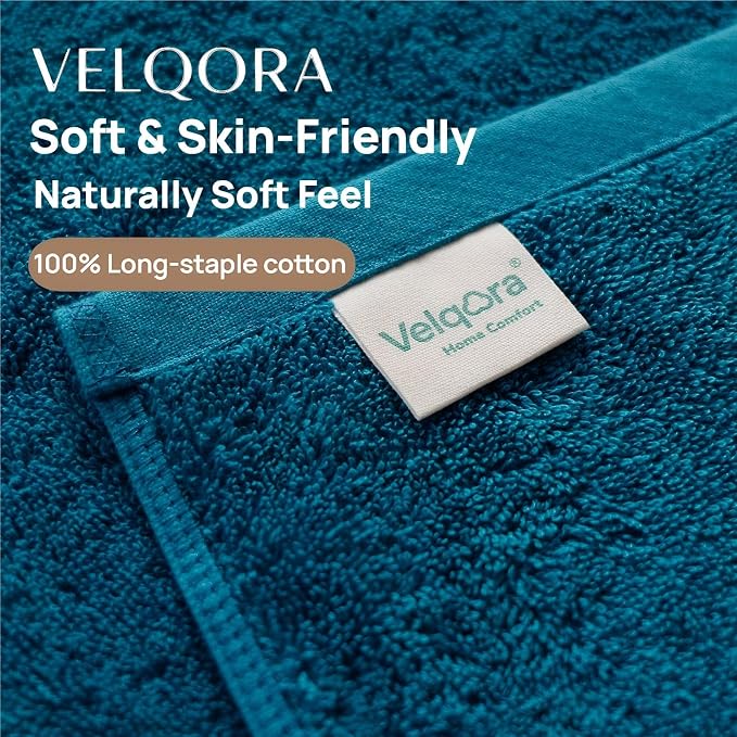Bath Towels 2 Pack, 30 x 60 Inches, Large 100% Cotton Towels, Comfortable - Image 2