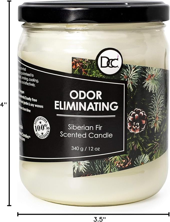 Siberian Fir Odor Eliminating Highly Fragranced Candle - Image 9