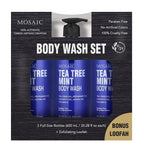 Tea Tree Body Wash with Mint & Shower Gel with Vitamin E - Image 2