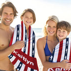 JML Custom Beach Towel with Name, Personalized Microfiber Beach Towel with Name - Image 4