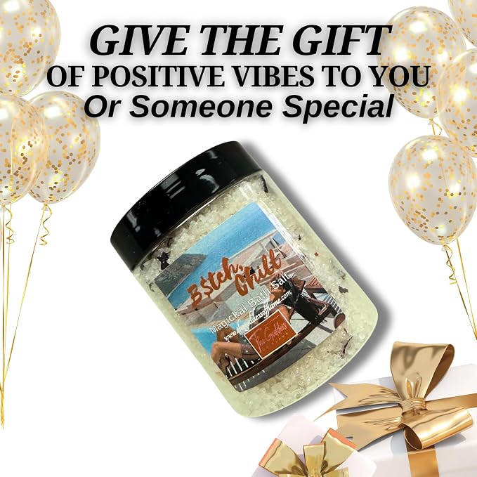 B*tch Chill Bath Salts – Dead Sea Salt Bath Soak - Image 3