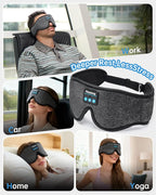 Sleep Mask with Bluetooth 5.4 Headphones, 3D Contoured Sleep Eye Mask with - Image 8