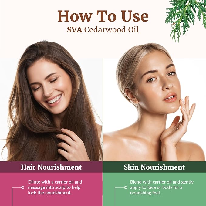 SVA Cedarwood Essential Oil – 4 Fl Oz – 100% Natural Cedar Cupressus Funebris - Image 5