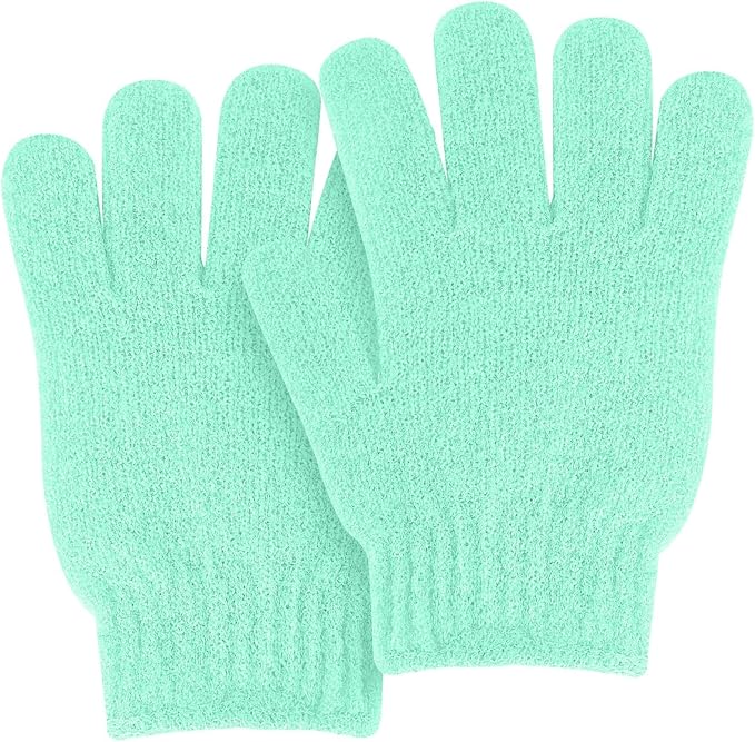 MOLOPPO 2 PCS Exfoliating Glove, Scrub Gloves Exfoliating, Body Exfoliator - Image 7