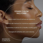 Advanced Clinicals Vitamin C Glow Facial Mist Toner - Image 3