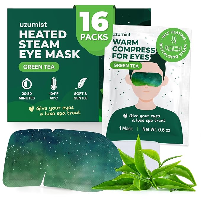 Heated Eye Mask For Dry Eyes by Uzumist