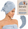 Kitsch Plush Microfiber Hair Towel Wrap by Kitsch