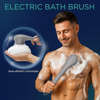 VOYOR Electric Body Brush Back Scrubber Silicone Body Scrubber Two-Way Rotating - Image 3