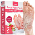 Foot Peel Mask - Foot Mask for Baby Soft Skin - Remove Dead Skin, Cracked Feet by C%C3%89LOR