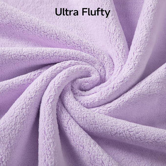 REDKISS 2 Pack Microfiber Extra Large Bath Sheets, 35 x 70 Inches, Soft and - Image 4