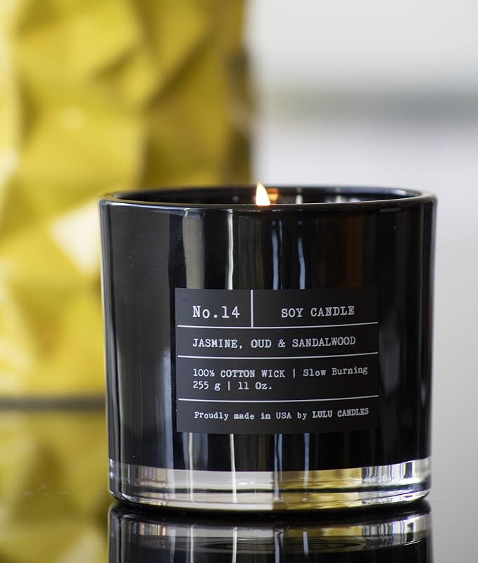 Lulu Candles | Espresso Bean | Luxury Scented Soy Jar Candle | Hand Poured in - Image 3