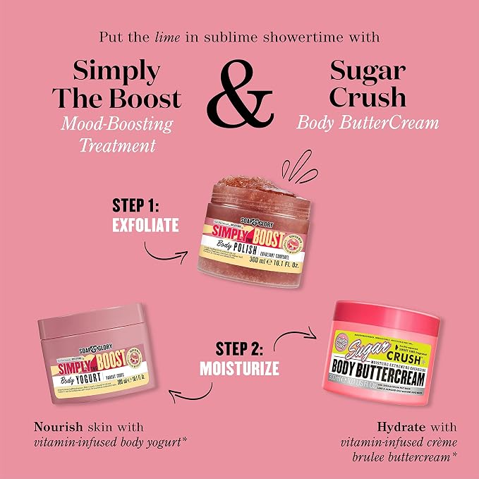 Soap & Glory Simply The Boost Exfoliating Body Scrub - Image 7