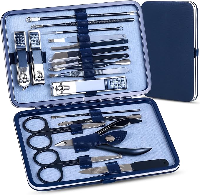 Manicure Set Pedicure Kit Nail Clippers Set Fingernail Clipper Set Ingrown by QLNE