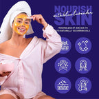 BRÜUN Jelly Mask Jar Blue Lavender Peel-Off Face Care Rubber Mask | 23 fl oz - Image 3